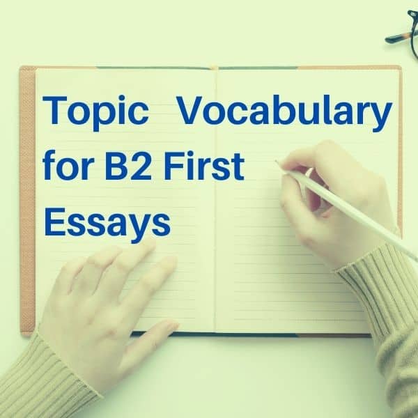 vocabulary for essays b2